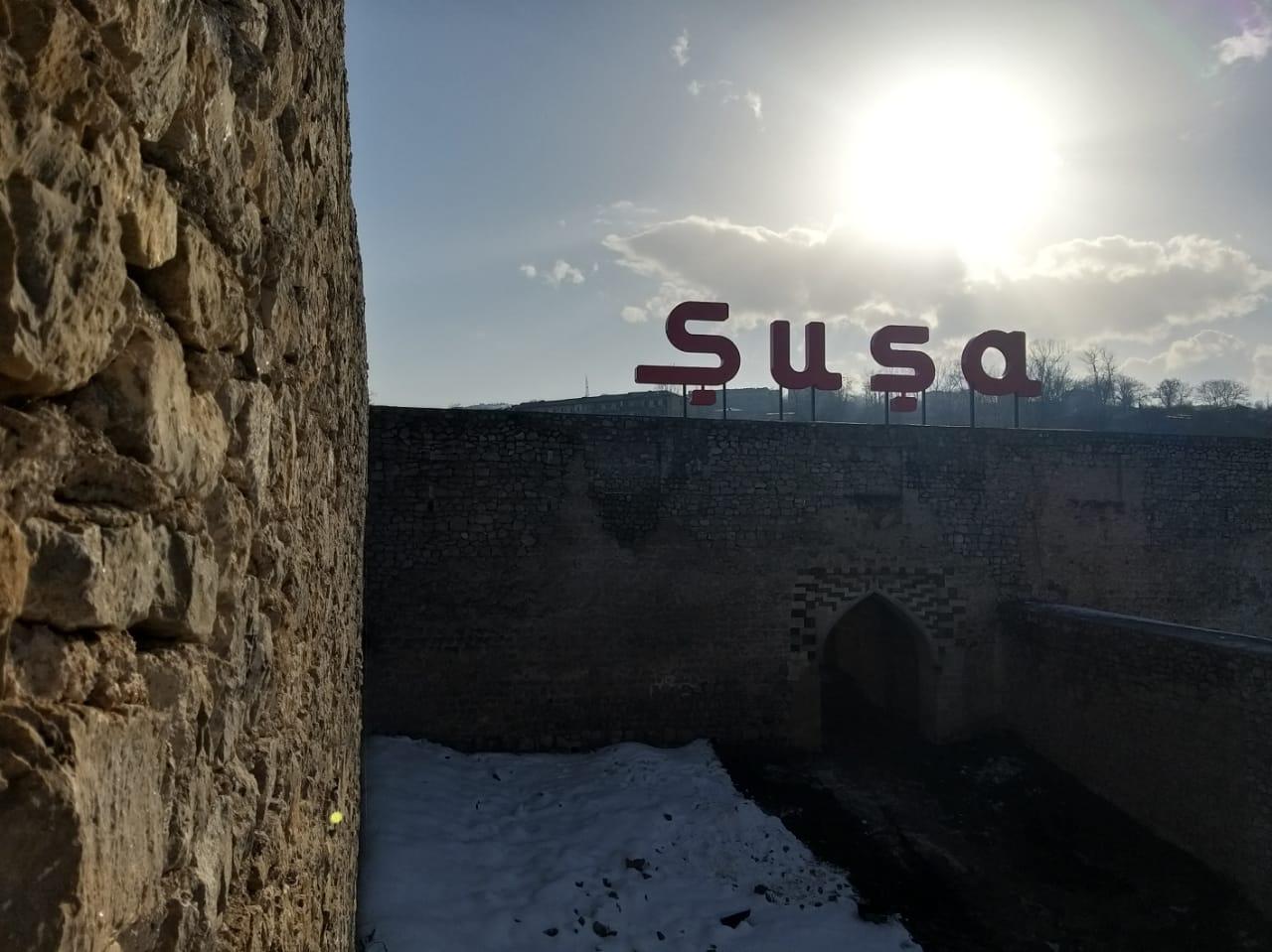 Завершен первый этап проекта реставрации крепостной стены Шуши